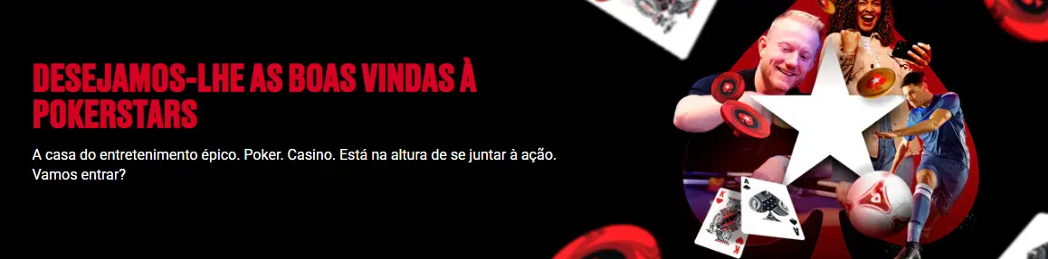 Oferta de bónus disponível no POKERSTARS PT
