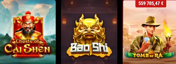 Tipos de máquinas caça-níqueis POKERSTARS PT
